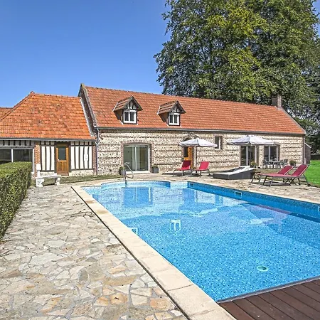 Clos Celeste - Campagne D Etretat Avec Piscine Et (adults Only) 4* Écrainville