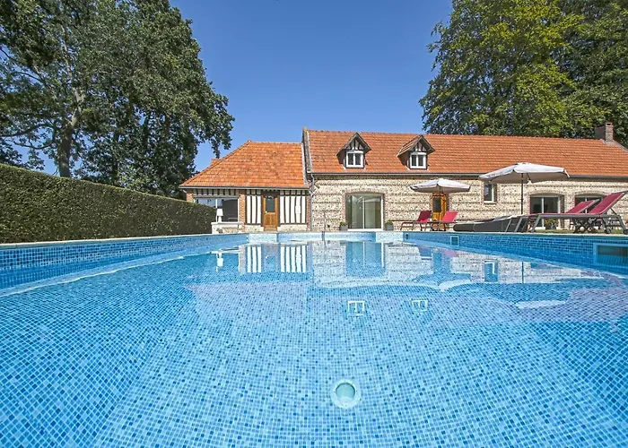 Clos Celeste - Campagne D Etretat Avec Piscine Et (adults Only) Guest house