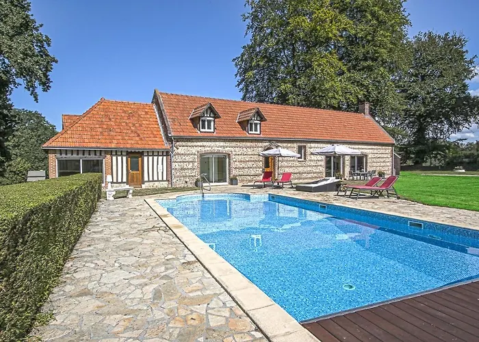 Clos Celeste - Campagne D Etretat Avec Piscine Et 4* Écrainville
